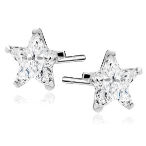 Cercei argint stelute 5 mm DiAmanti 1CS5ER_W-DIA (Argint 925‰ 0,5 g.) Cercei argint stelute 5 mm DiAmanti 1CS5ER_W-DIA (Argint 925‰ 0,5 g.)
